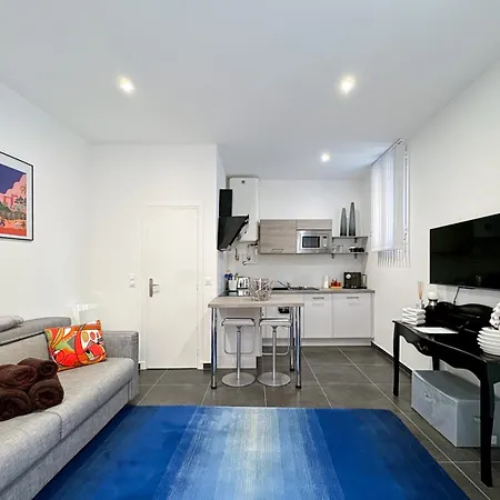 Tivoli 1 - Renovated Studio, Monaco Border, 5mn From Casino Monte Carlo Beausoleil