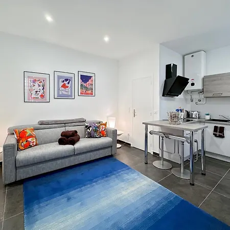 Appartement Tivoli 1 - Renovated Studio, Monaco Border, 5mn From Casino Monte Carlo